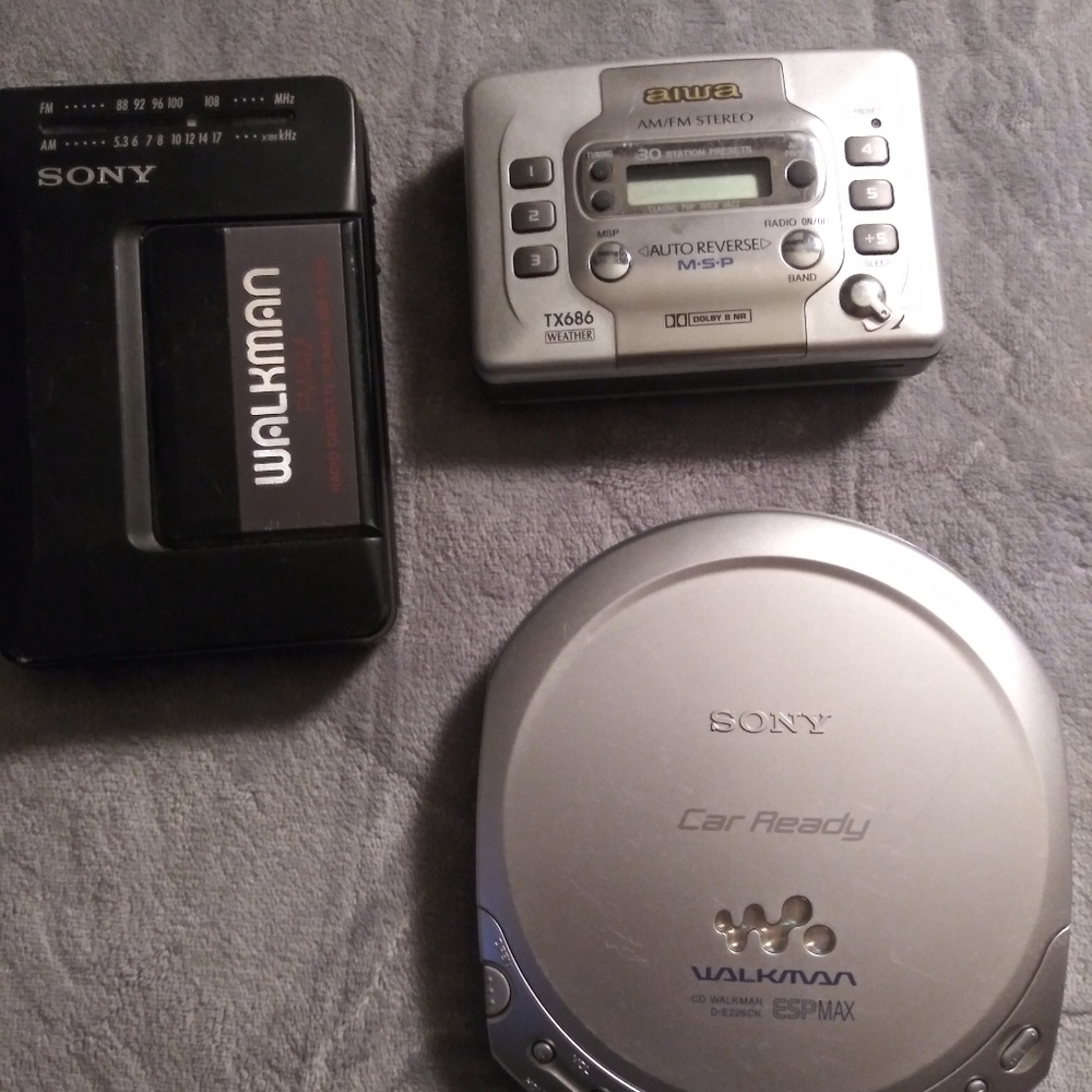 Am FM radio/CD player